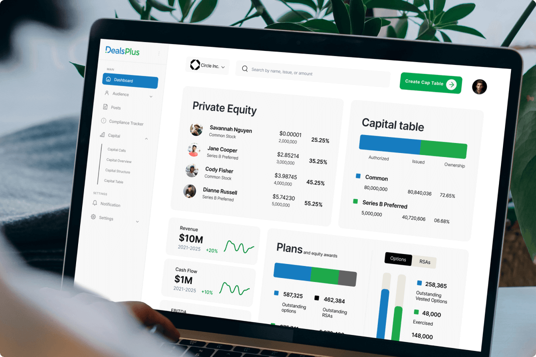 DealsPlus Equity Platform